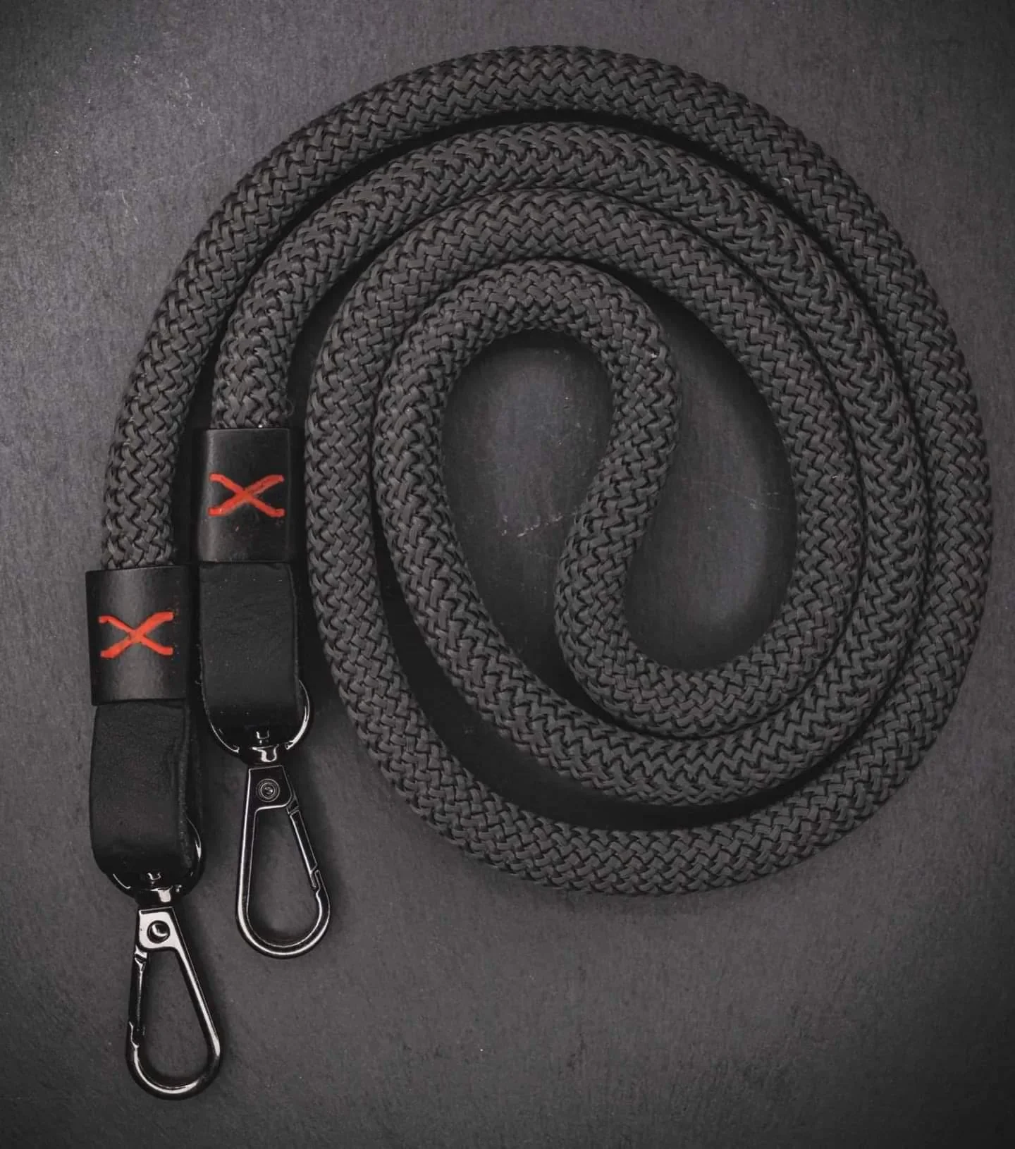 Personalized Black/Red X Straps - Image 2