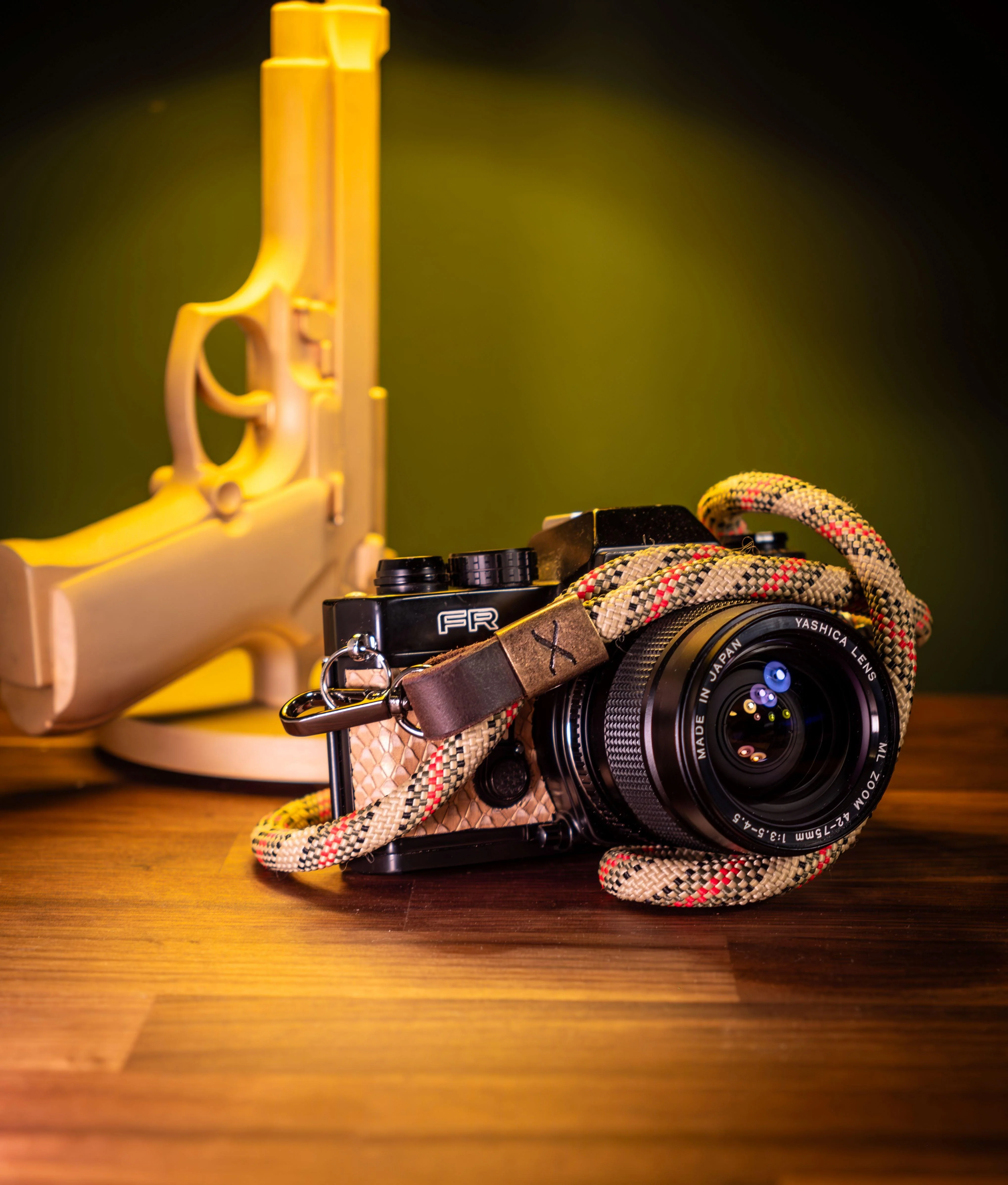 Bronze X Guccilicious Camera Strap - Image 2