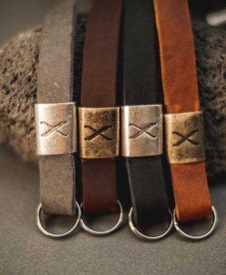 X Leather Camera Strap  Dark Brown 15mm - Image 3
